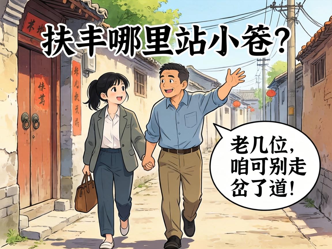 扶风哪里有站小巷的？老几位，咱可别走岔了道！-2