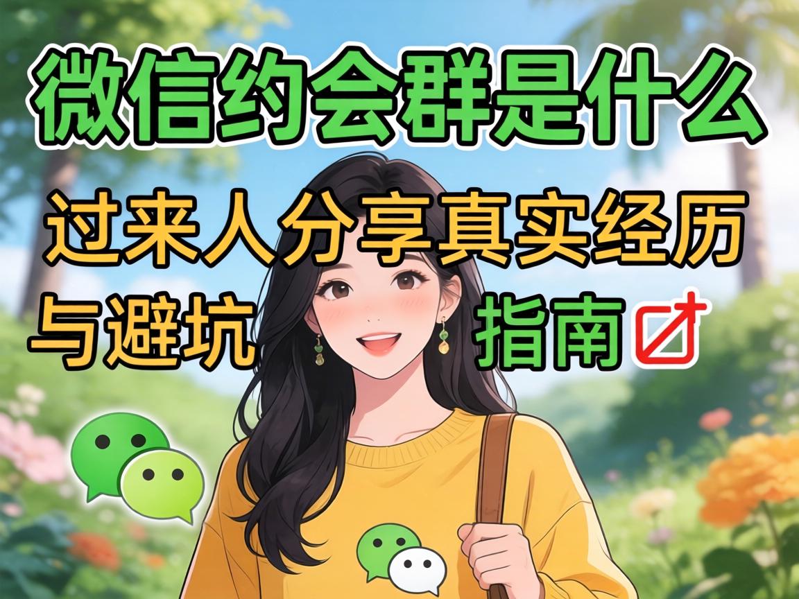 微信约会群是什么｜过来人分享真实经历与避坑指南?