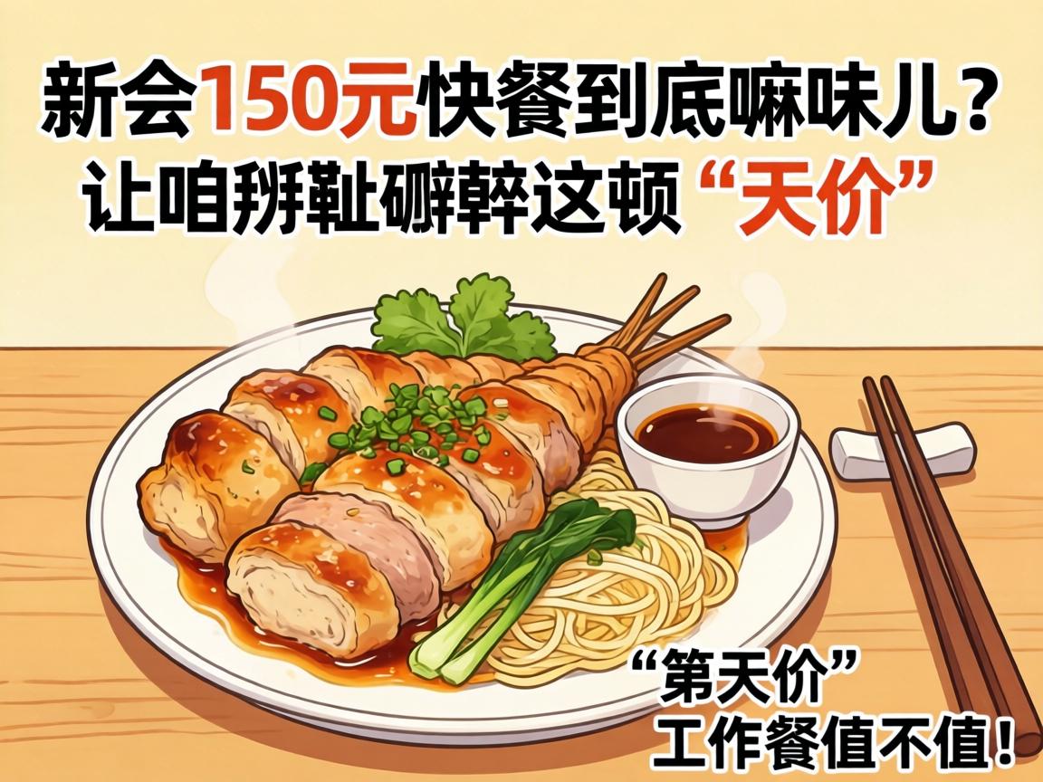 新会150元快餐到底嘛味儿？让咱掰扯掰扯这顿“天价”工作餐值不值！