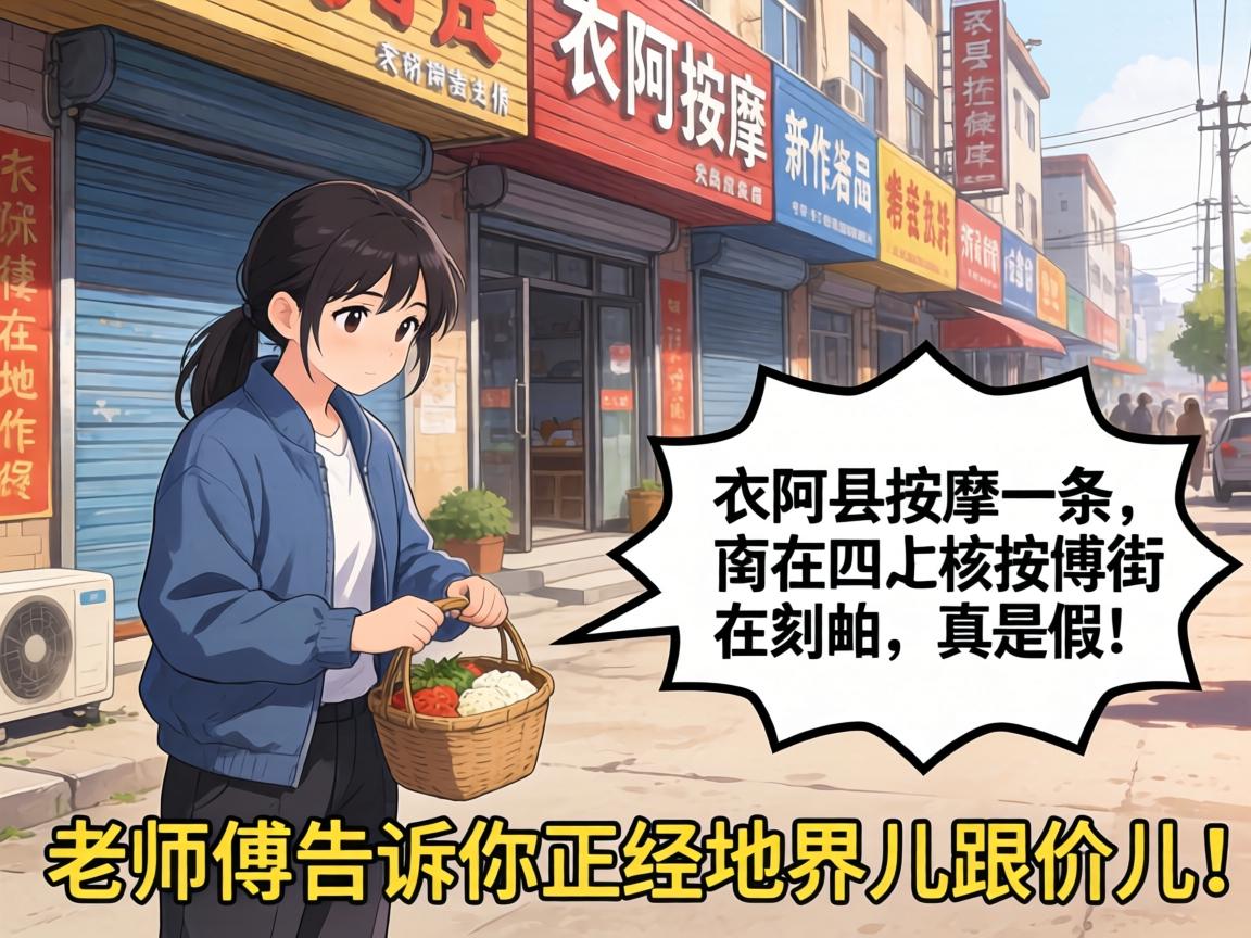 东阿县按摩一条街在哪？是真是假？老师傅告诉你正经地界儿跟价儿！