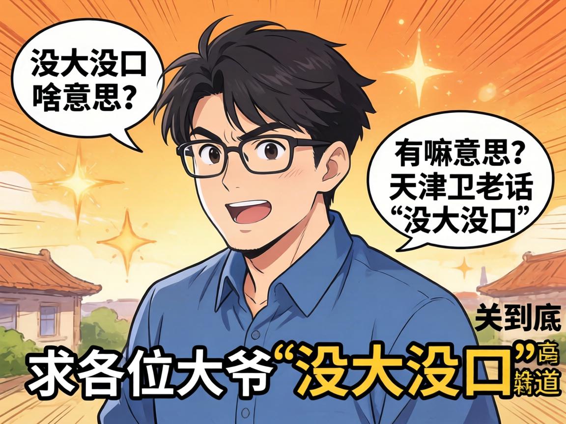 没大没口啥意思？有嘛意思？天津卫老话“没大没口”到底嘛意思？求各位大爷给说道说道！