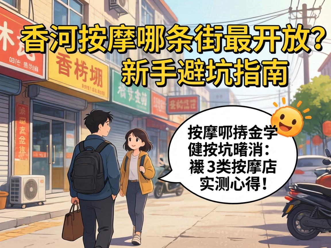 香河按摩哪条街最开放？新手避坑指南，3类按摩店实测心得分享！