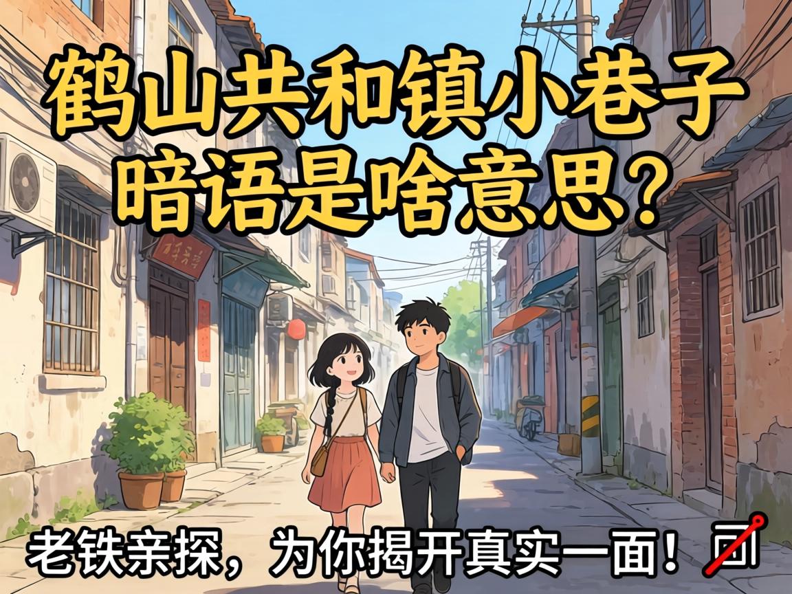 鹤山共和镇小巷子暗语是啥意思？老铁亲探，为你揭开真实一面！?