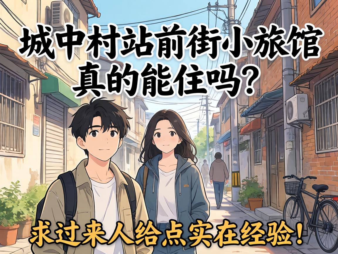 城中村站前街小旅馆真的能住吗？求过来人给点实在经验！