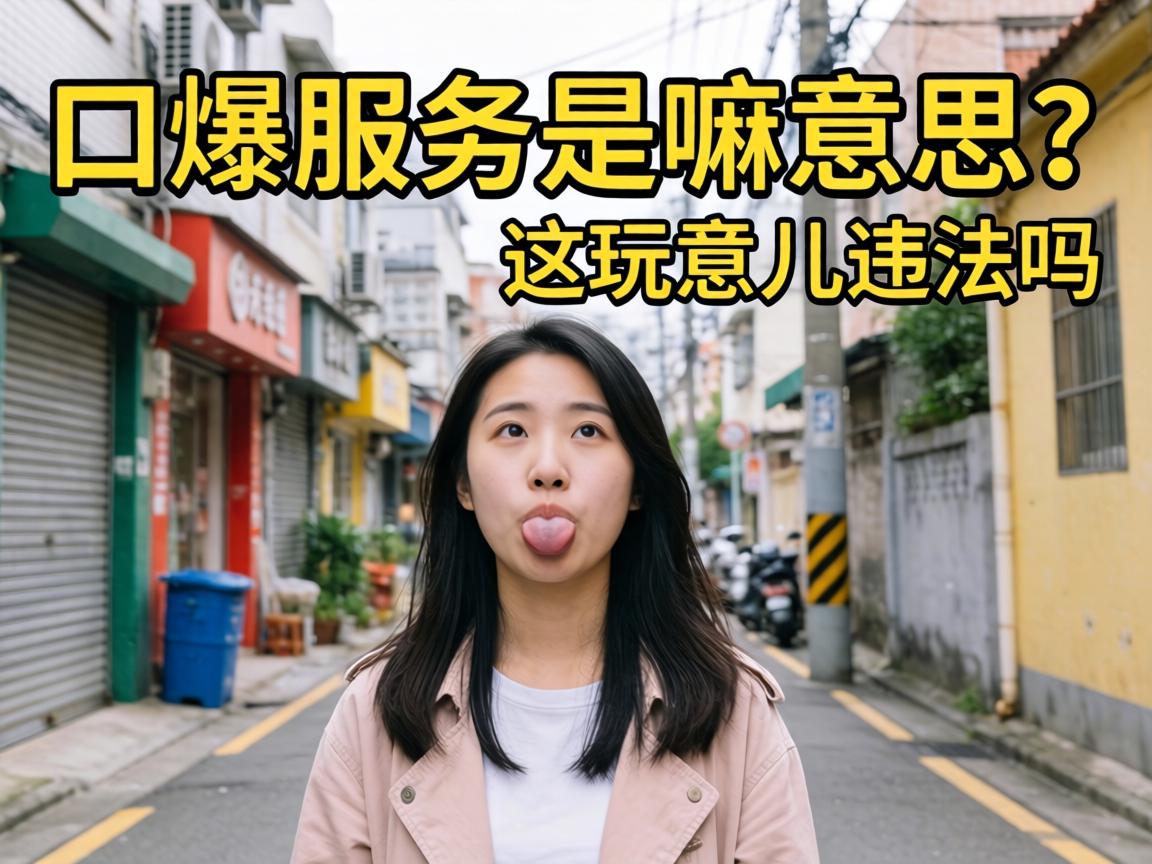 口爆服务是嘛意思？这玩意儿违法吗？