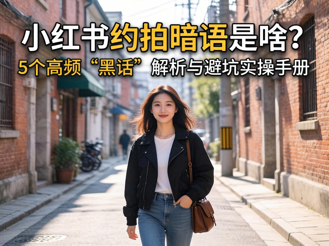 小红书约拍暗语是啥？5个高频“黑话”解析与避坑实操手册