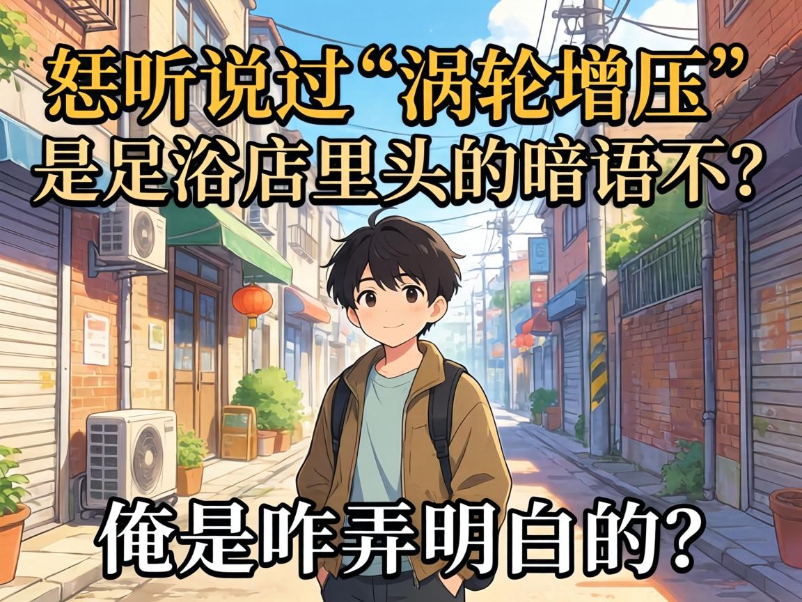 恁听说过“涡轮增压”是足浴店里头的暗语不？俺是咋弄明白的？