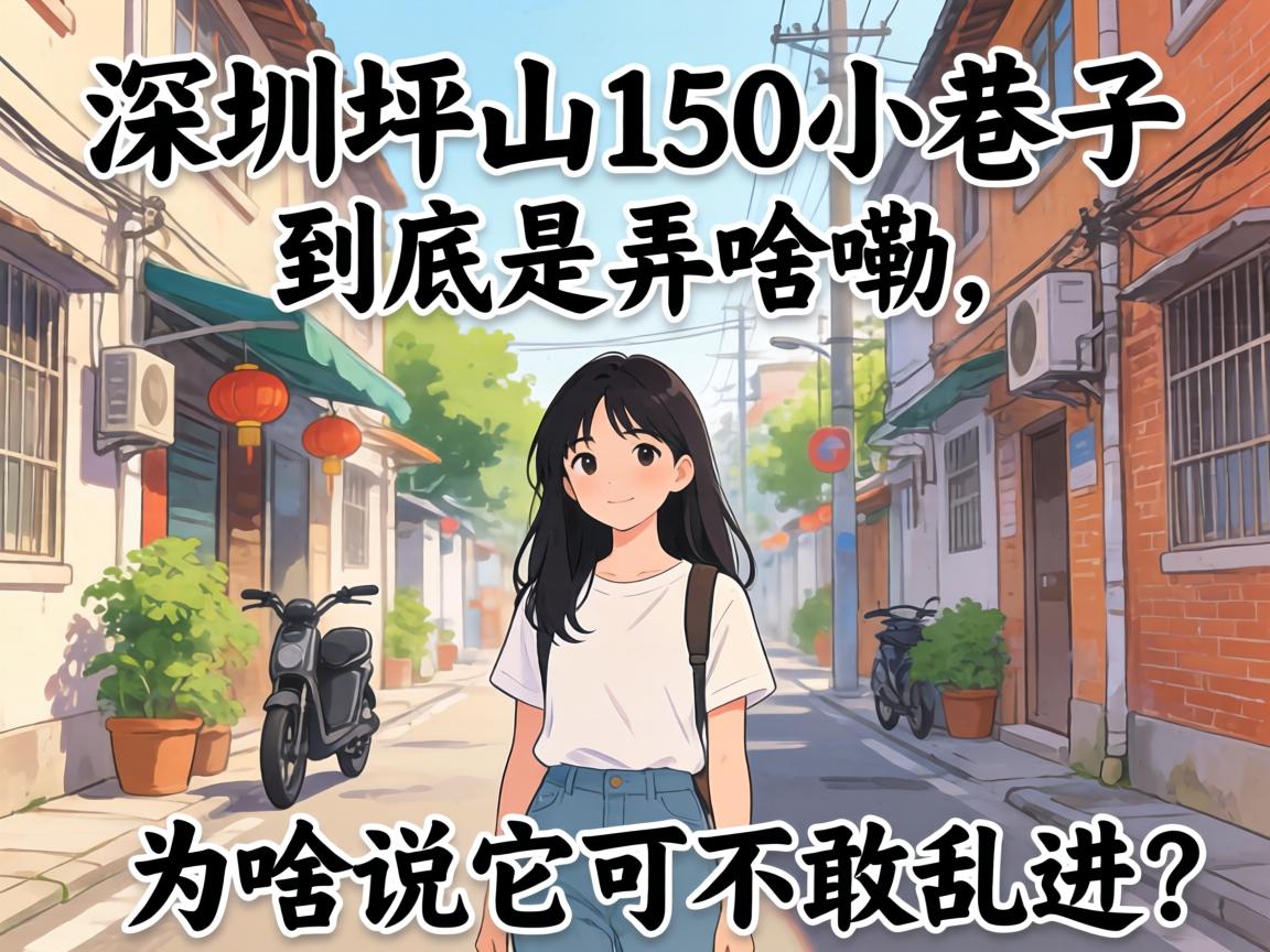 深圳坪山150小巷子到底是弄啥嘞，为啥说它可不敢乱进？