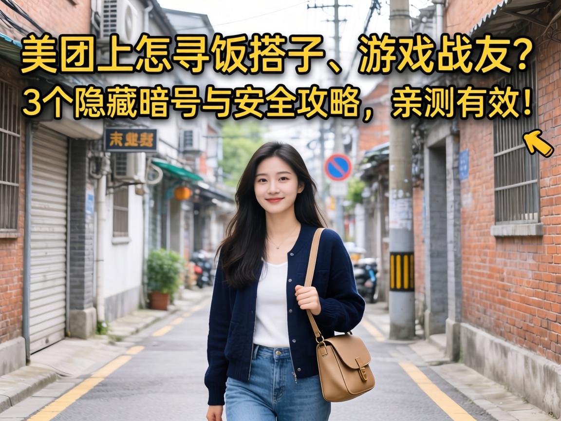 美团上怎寻饭搭子、游戏战友？3个隐藏暗号与安全攻略，亲测有效！