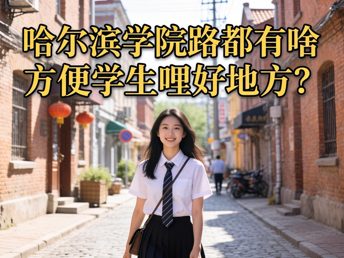 哈尔滨学院路都有啥方便学生哩好地方？