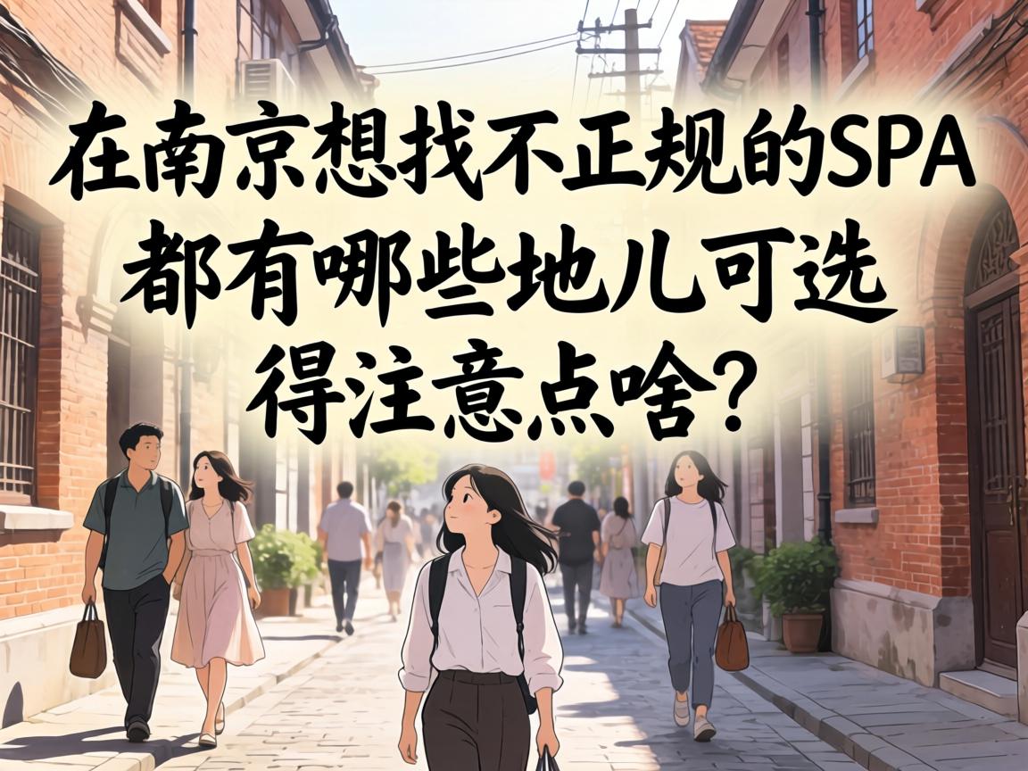 在南京想找不正规的spa，都有哪些地儿可选？得注意点啥？