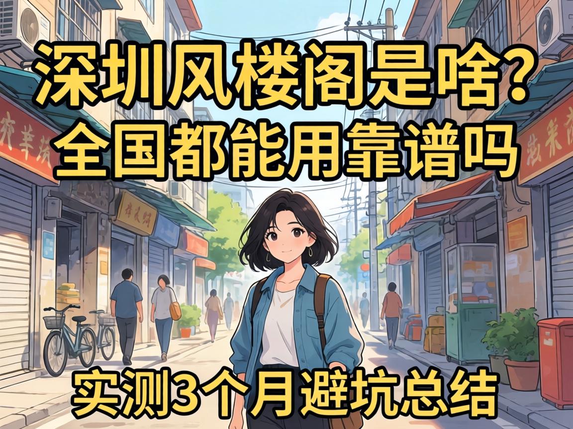 深圳风楼阁是啥？全国都能用靠谱吗，实测3个月避坑总结