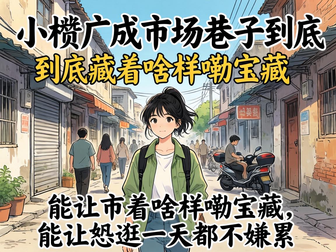 小榄广成市场巷子到底藏着啥样嘞宝藏，能让恁逛一天都不嫌累？