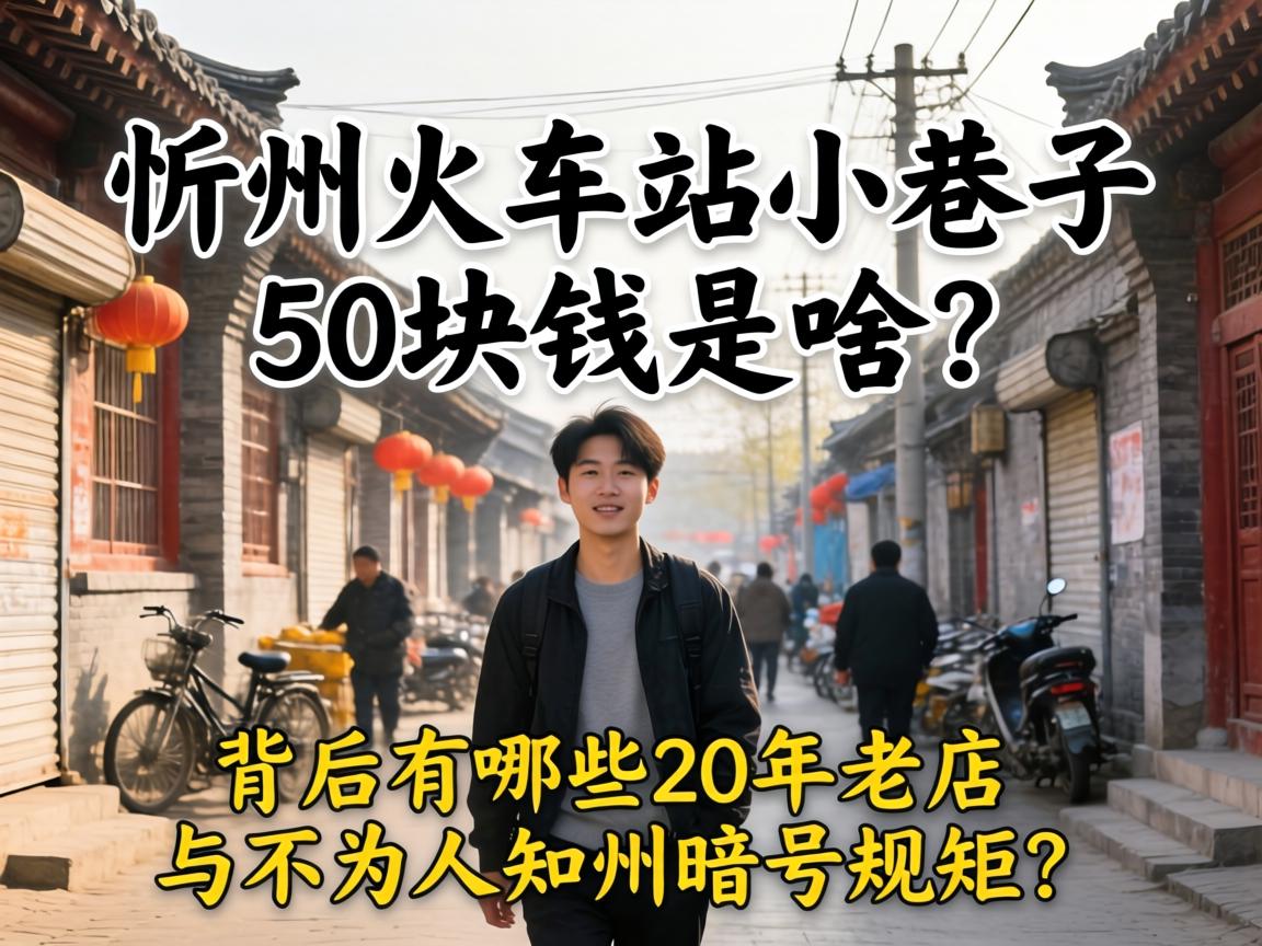 忻州火车站小巷子50块钱是啥?背后有哪些20年老店与不为人知的暗号规矩?