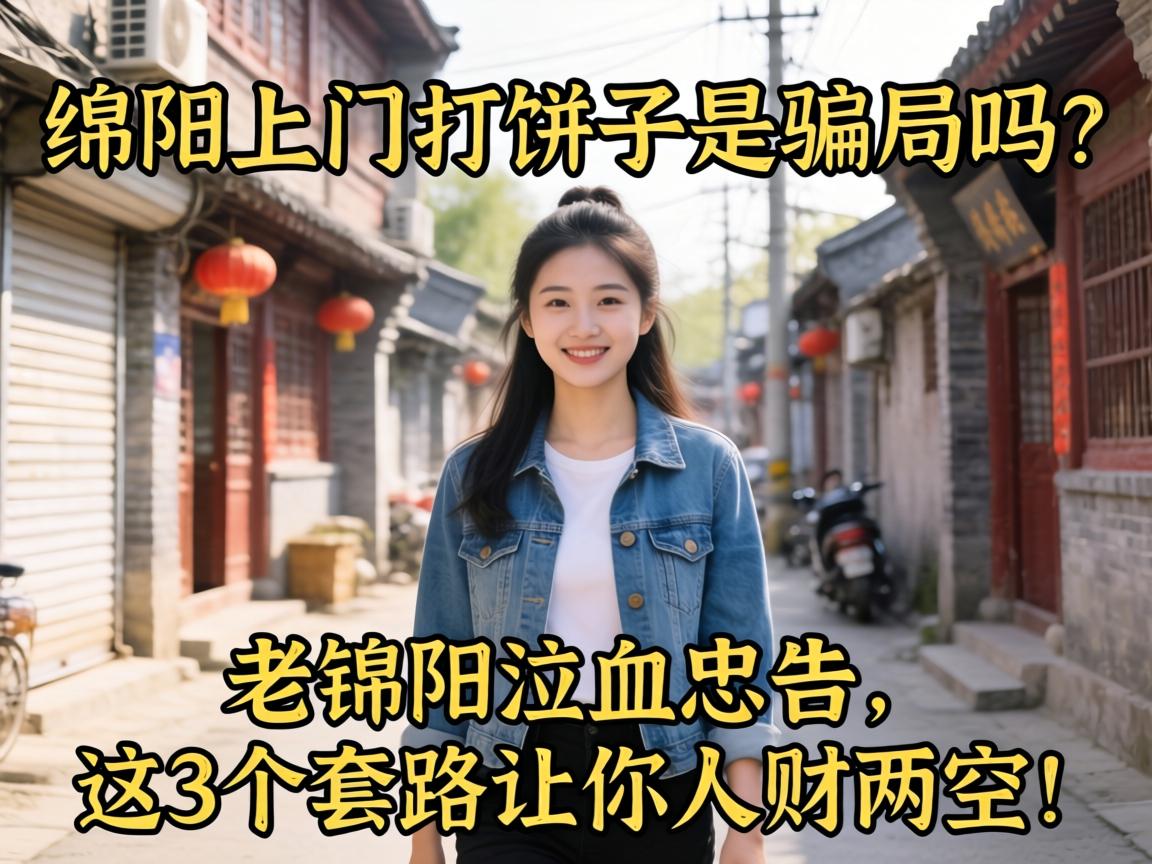 绵阳上门打饼子是骗局吗？老绵阳泣血忠告，这3个套路让你人财两空！