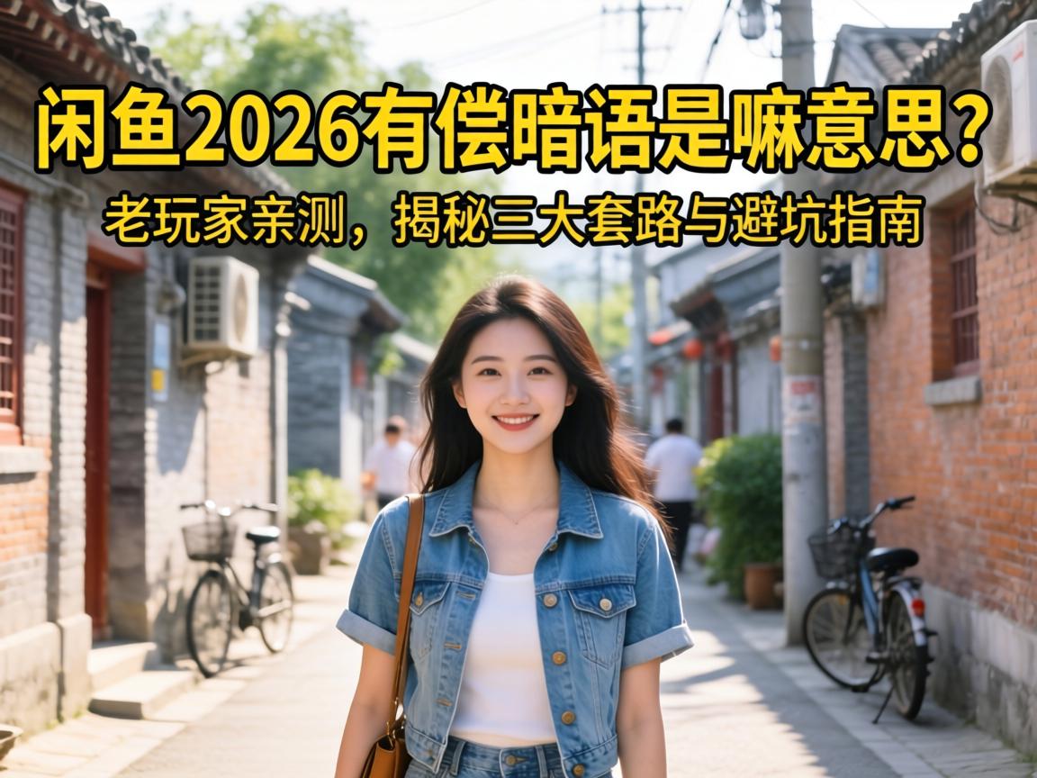 闲鱼2026有偿暗语是嘛意思？老玩家亲测，揭秘三大套路与避坑指南