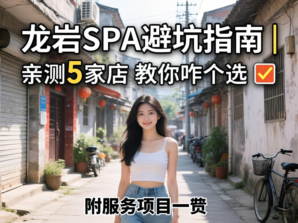 龙岩spa避坑指南 | 亲测5家店 教你咋个选 ? 附服务项目一览