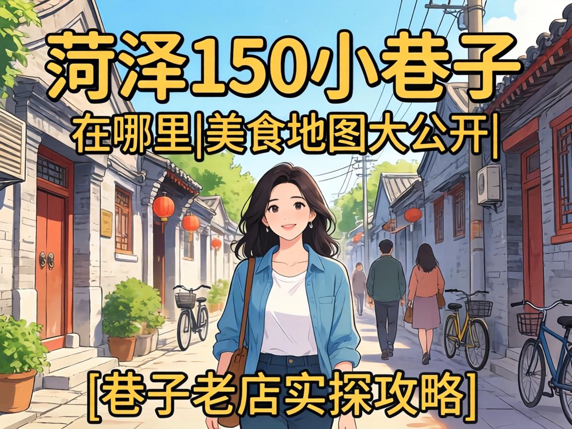 菏泽150小巷子在哪里|美食地图大公开|巷子老店实探攻略