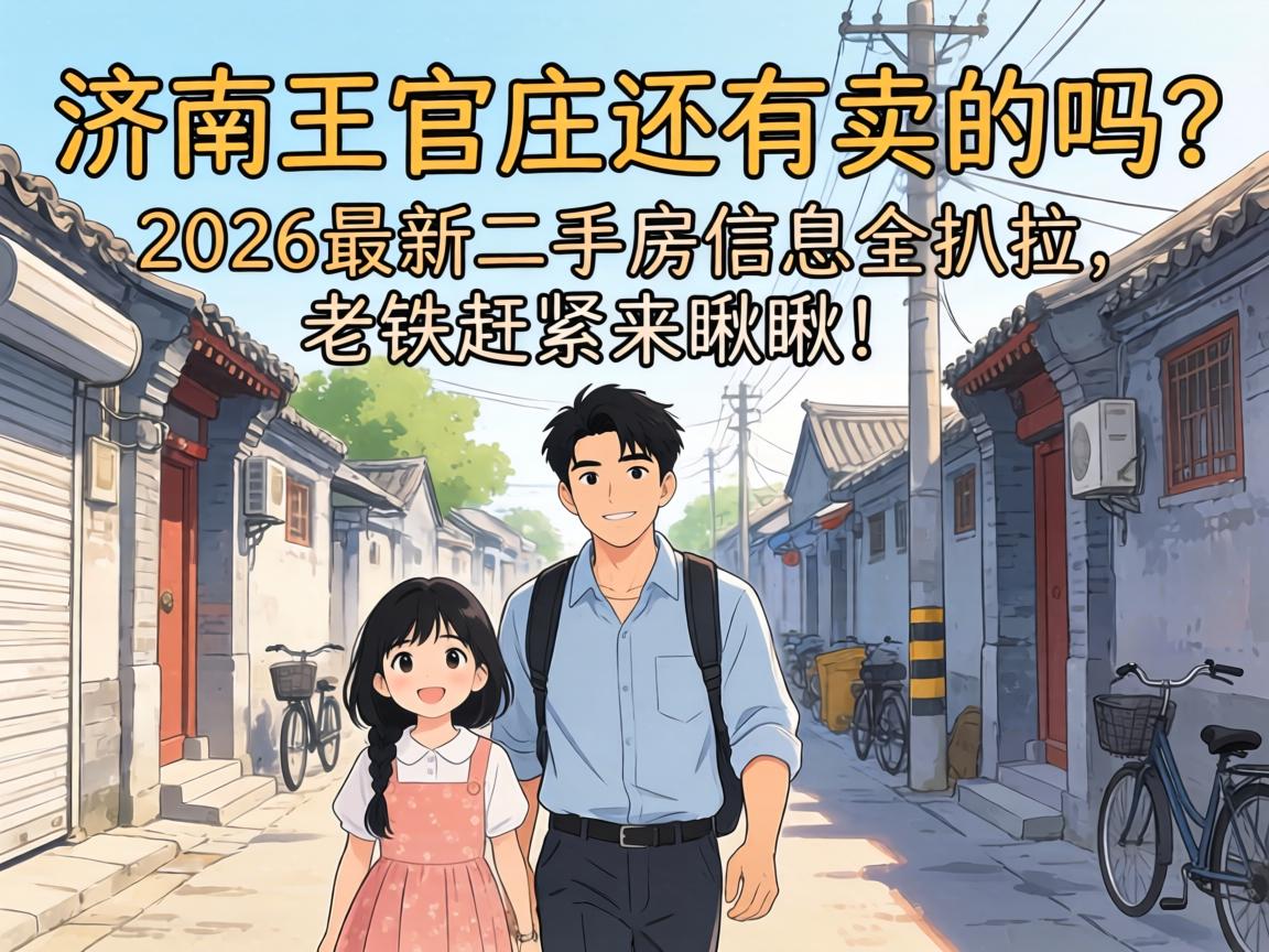 济南王官庄还有卖的吗？2026最新二手房信息全扒拉，老铁赶紧来瞅瞅！