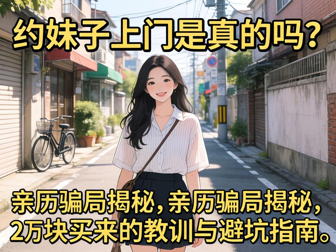 约妹子上门是真的吗?亲历骗局揭秘,2万块买来的教训与避坑指南