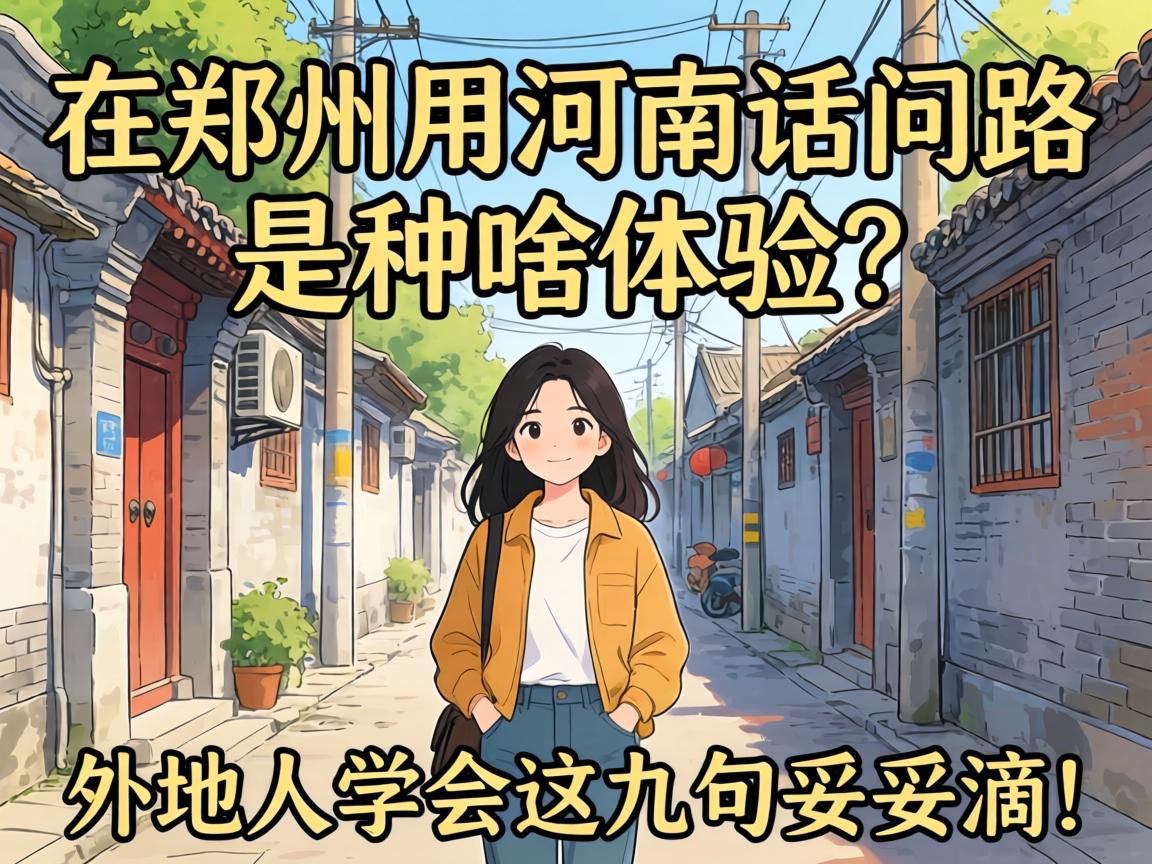 在郑州用河南话问路是种啥体验?外地人学会这几句妥妥滴!