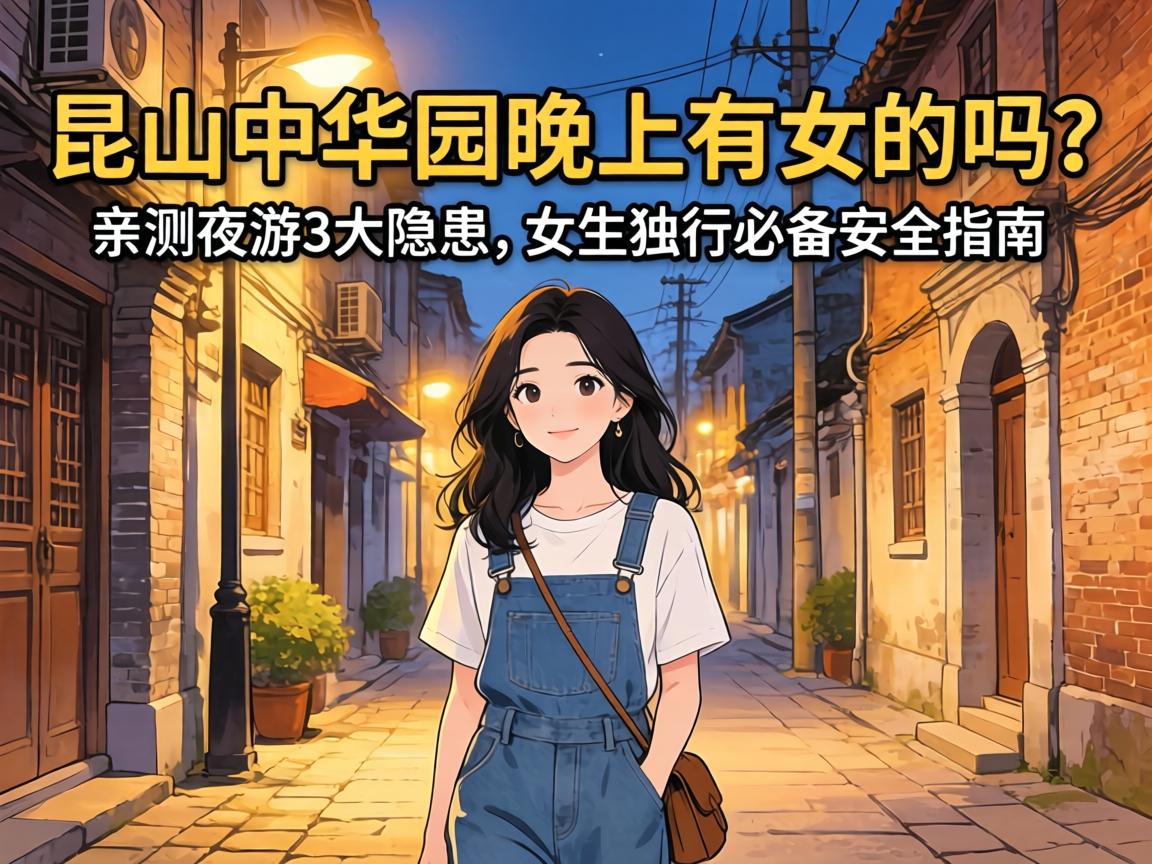 昆山中华园晚上有女的吗？亲测夜游3大隐患，女生独行必备安全指南